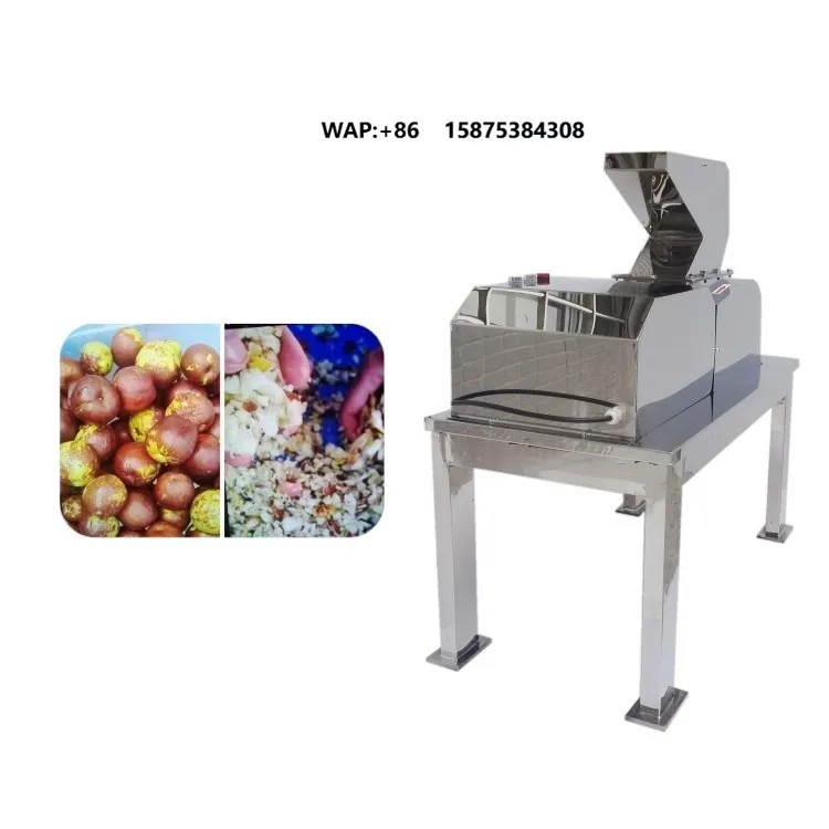 Good Reputation and Best Service Fruit Breaking Machine Olive Crushing Machine