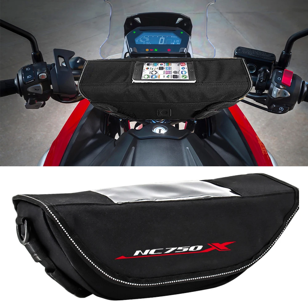 Motorcycle Accessories Handlebar Bag or Honda NC750X NC700X NC750 NC700 NC 750 X 750X 700X Portable Waterproof Phone Bags