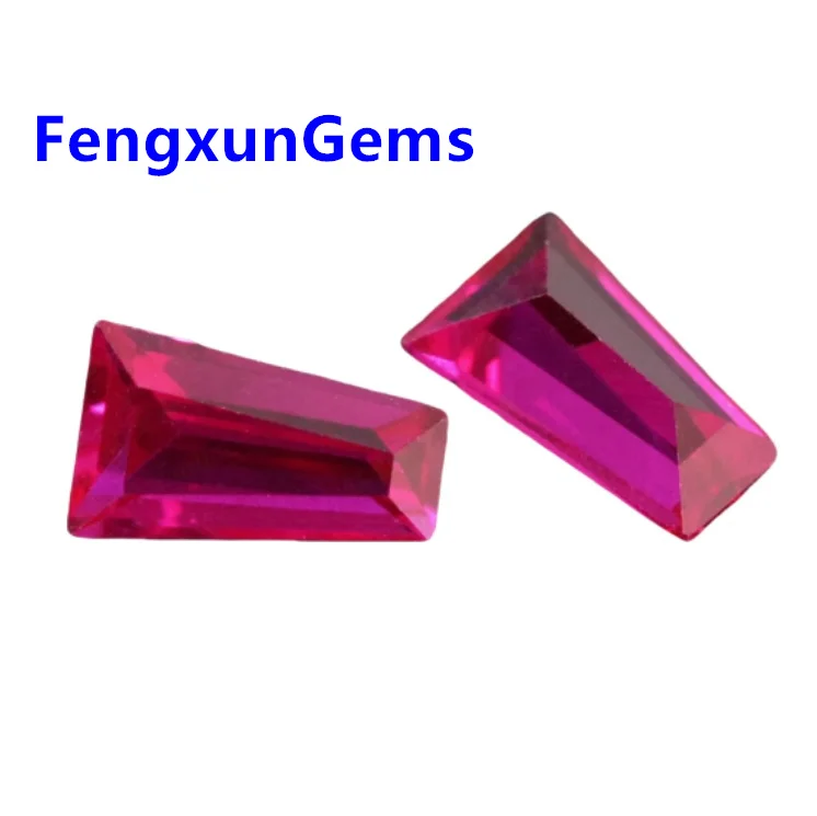 

Trapezoid Shape Multicolor Cubic Zirconia Stone AAAAA Quality 2x1.5x1mm-5x3x2mm Synthetic CZ Beads For Jewelry Necklace Bracelet
