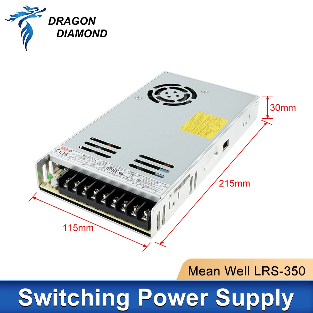 MEAN WELL LRS-350-24V LRS-35 시리즈 스위칭 전원 공급 장치 LRS 350 350W