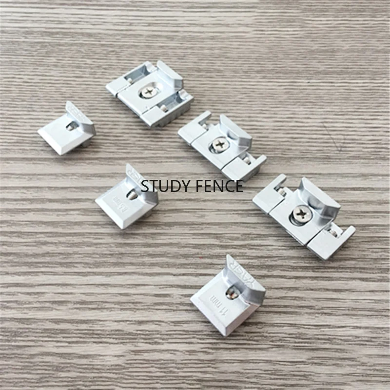 5PCS Aluminum Locking Point Cutoff Window Heightening Block European Standard 13.5 Slot Adjustable Lock Base K23 Slot Latch