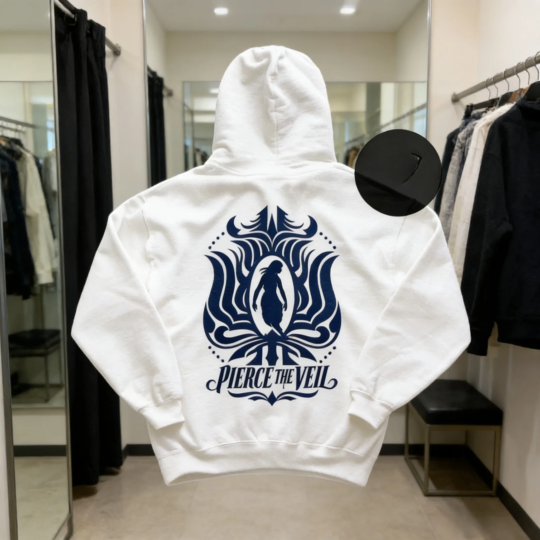 

Pierce The Veil Hoodie Metal Music Collide with The Sky Selfish Machines Pierce The Veil Merch Unisex Rocker Clothing