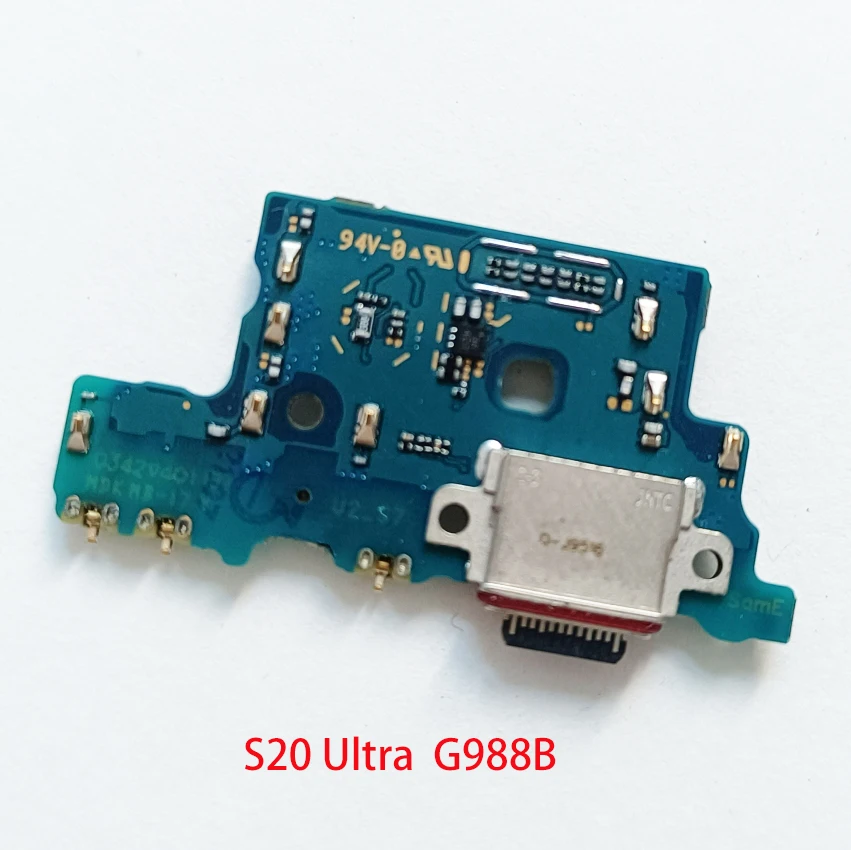 10Pcs For Samsung Galaxy S20 Plus S21 Ultra S20 FE G986N G981U G988N USB Charging Port Connector Dock Charger Board Flex Cable