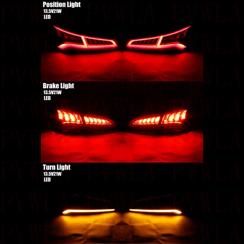 LED Tail Light For Audi Q5 2018 2019 2020 European version 1 Pair 4 pin Rear Lamp Car accessories 80A945093 80A945094