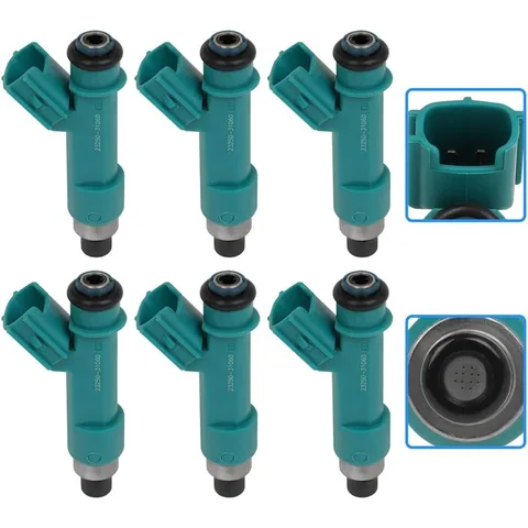 Топливные форсунки (6 шт.) 23250-31010 для Toyota 4Runner 2003-2010, FJ Cruiser 2007-2009, Tacoma, Tundra 2005-2011