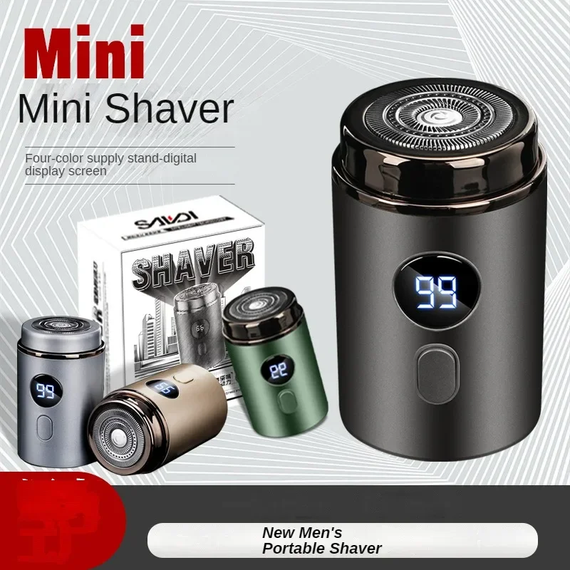 2024 new electric mini shaver, rechargeable full body wash travel car portable men's shaver