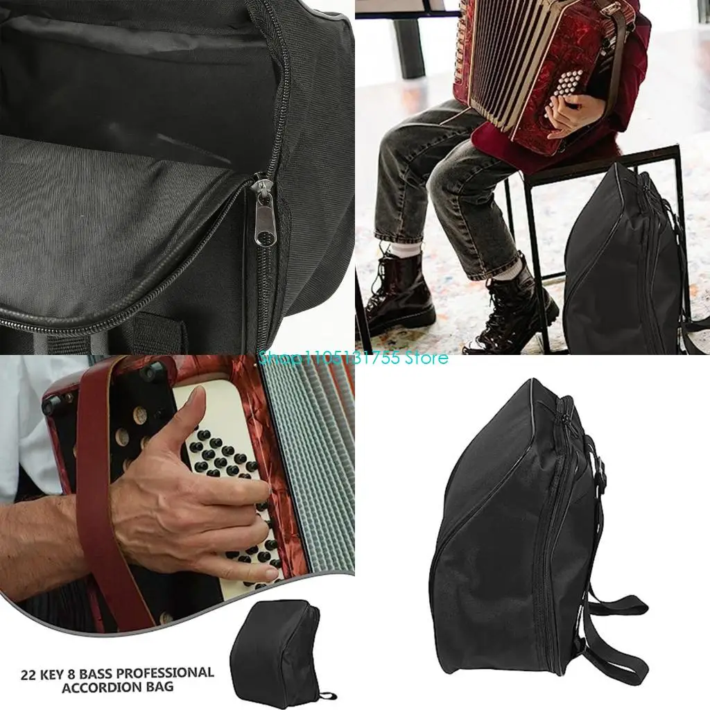 K0EF Convenient 22 8 Bass Accordion Carriers with Secure Fasteners for Protection