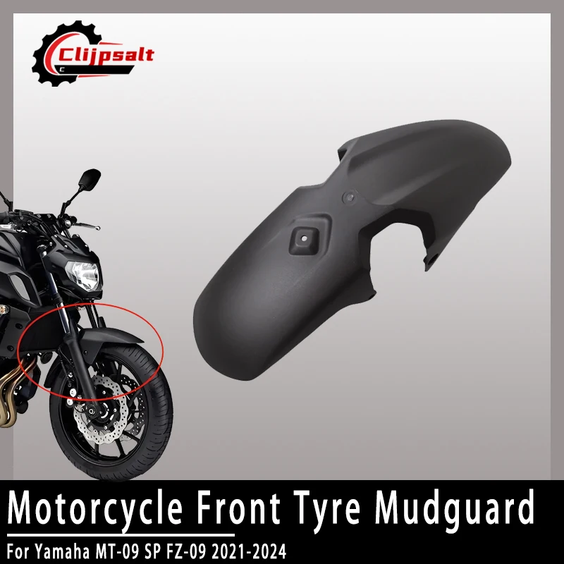 

For Yamaha MT-07 MT07 2018 2019 2020 2021 2022 2023 Motorcycle Front Wheel Fender Mudguard Mudflap Splash Mud Guard Cover