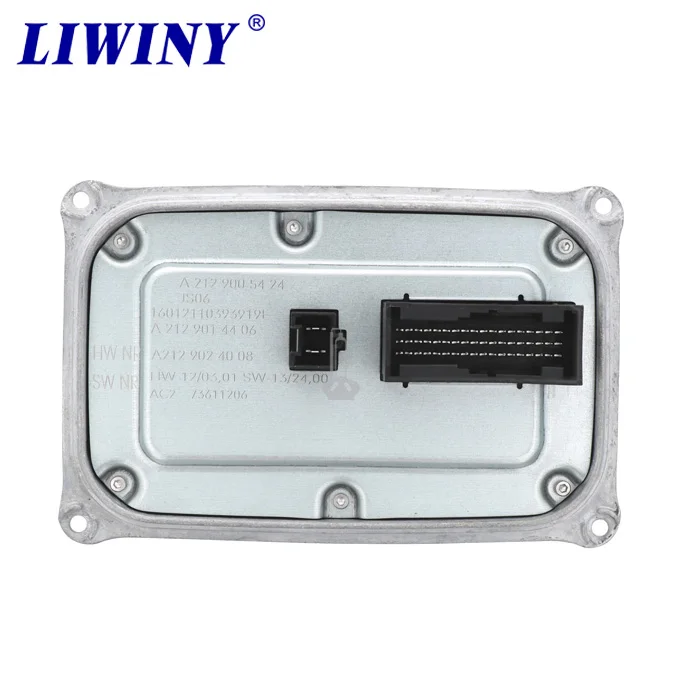 Liwiny OEM LED Headlight Control Module Ballast A2129008324 For CLS C218 X218 2014-2018