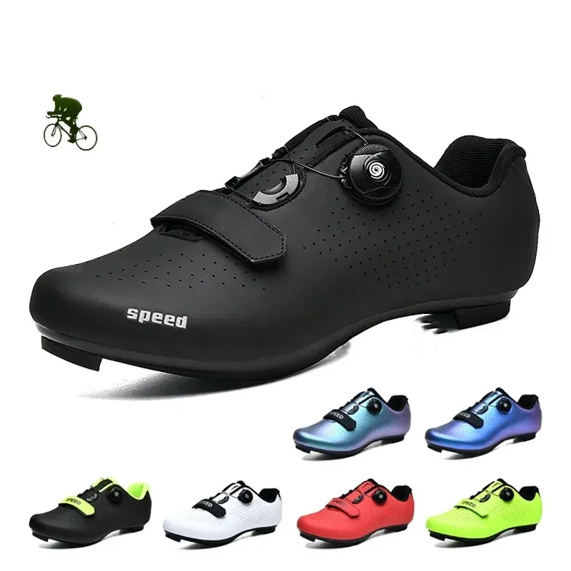 New Cycling Sneaker Mtb Road with Sports Speed Bike Shoes  For Men Women Mountain Racing Flat SPD Zapatillas Ciclismo Mtb