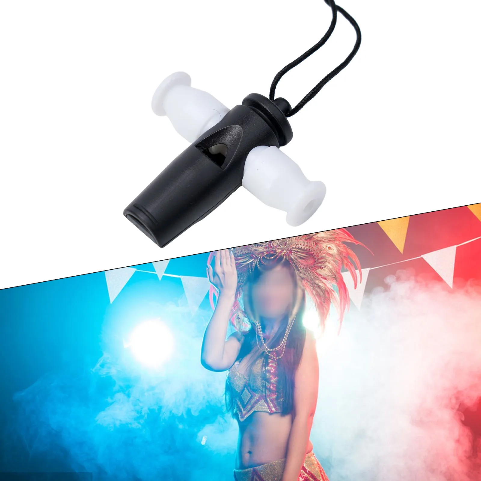 Black And White Instrument Whistle Carnival Festival Latin Percussion Festivals Durability Longevity Distinctive
