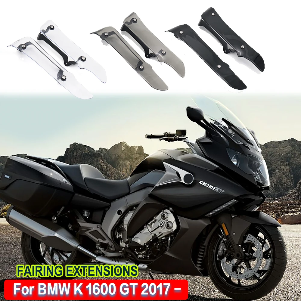 Leg Protectors Motorcycle Wind Deflectors Fairing Extenions Foot Guard FenderFor BMW K1600GT K 1600 GT 2017 2018 2019 2020 2021