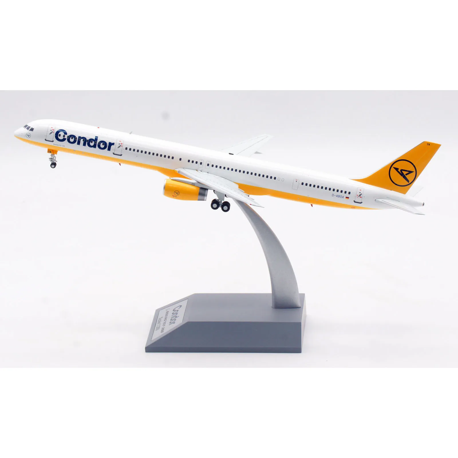 B-753-BOA Alloy Collectible Plane Gift B-Models 1:200 Condor Airlines Boeing B757-300 Diecast Aircraft Model D-ABOA With Stand