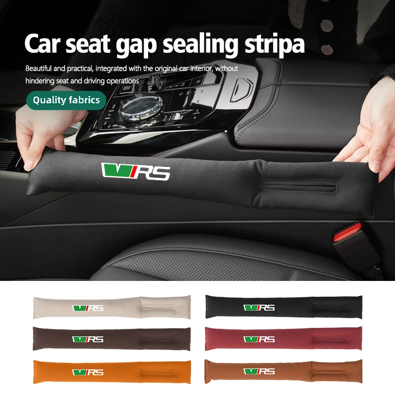 Universal Car Seat Gap Plug Filler Leak Proof Strip Pads For Skoda Octavia 2 3 Rapid Kodiaq Karoq Fabia Kamiq Superb MK3