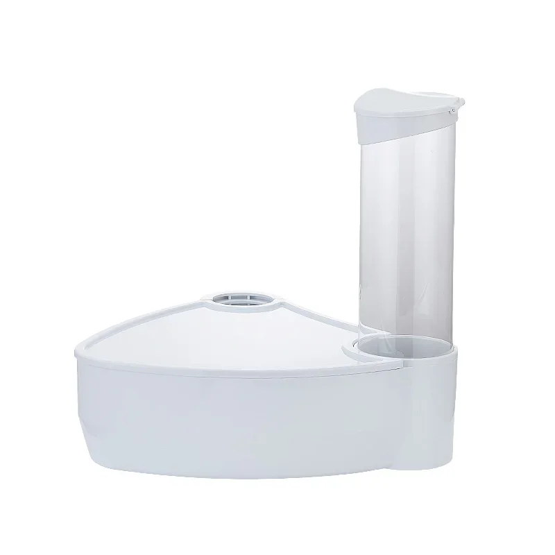 Chair Cup Holder Tray Oral Water Cup Holder Disposable Cup Holder Tissue Box Three-in-One Dental Chair Accessories