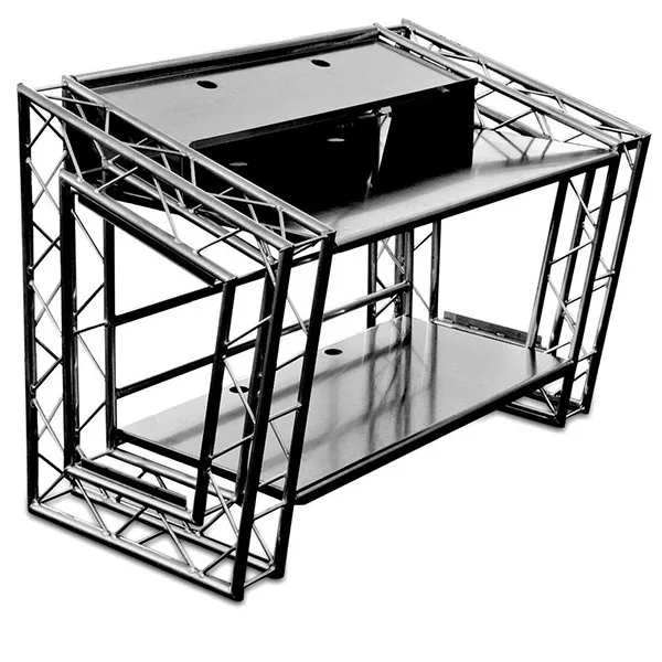 TourGo Mobile Aluminum Truss Stands DJ Booth