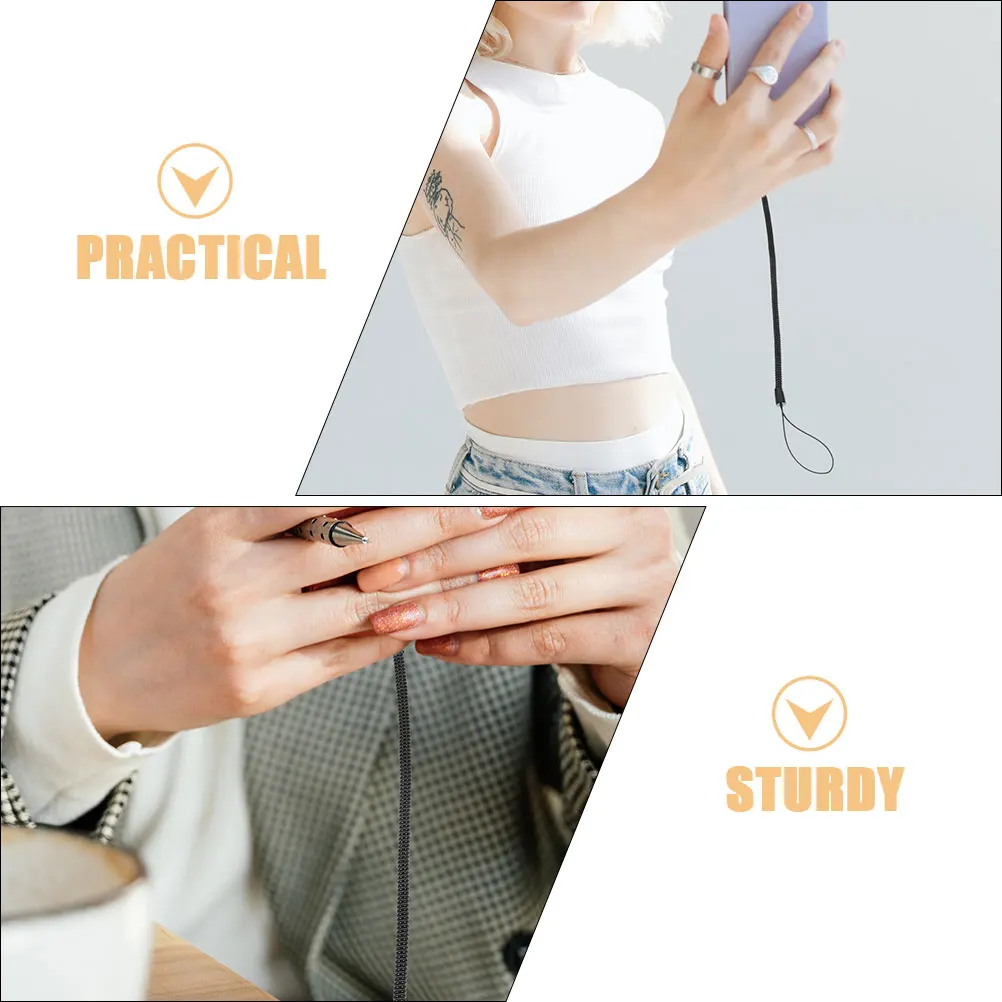 

10Pcs Phone Lanyard Stylus Pen Leash Retractable Spring Rope Anti Lost Pen Lanyard Strap Holder Anti Lost Rope