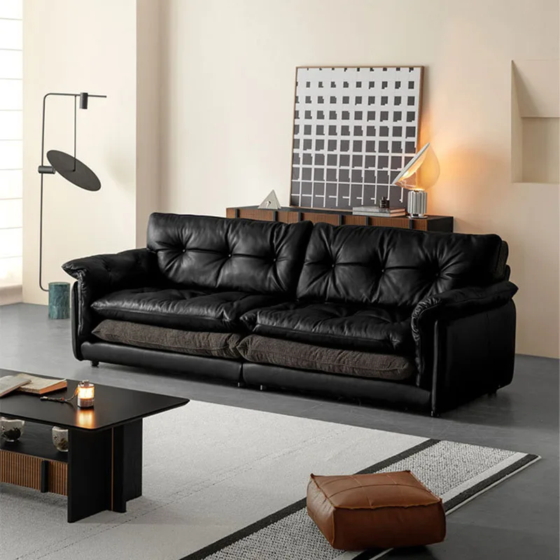Quality Black Antique Living Room Sofas Gothic Office Modular Lounge Sofa Sleeper 2 Seater Woonkamerbanken Furniture Home
