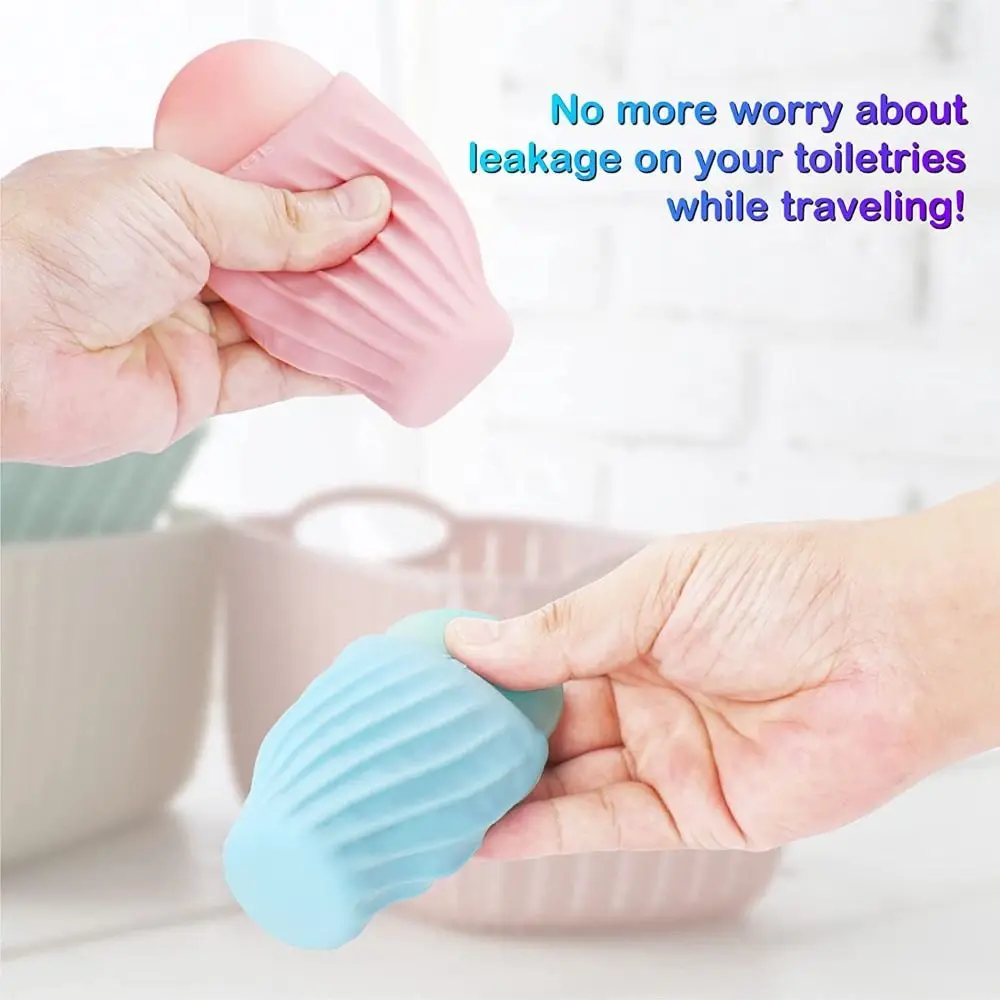 Luggage Silicone Leak Proof Sleeves Elastic Sleeve for Leak Travel Container Elastic Sleeve for Leak Proofing