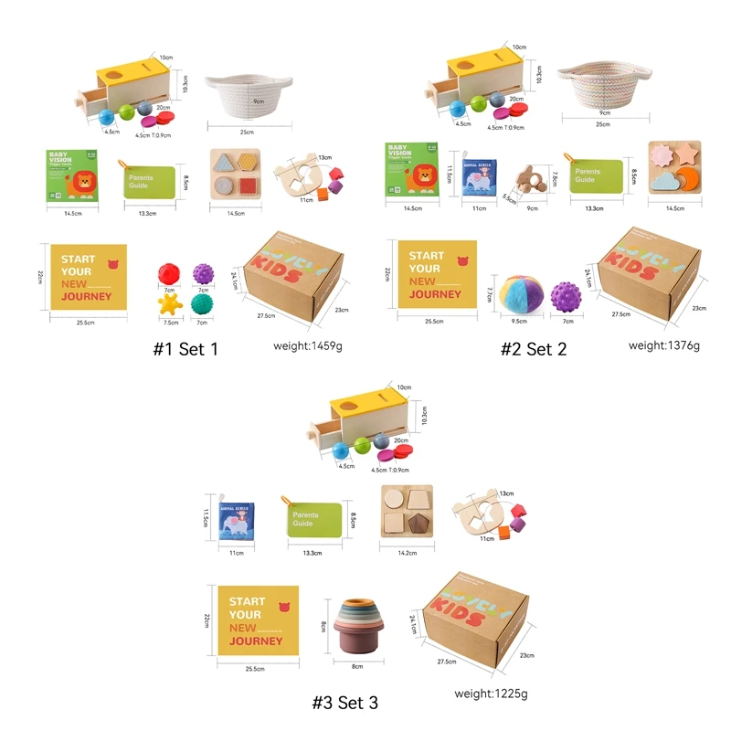 Juguete Montessori de madera para bebé, caja de cajón de Macaron permanente, tambor ocupado, forma de Color, cognición, partido, juguetes sensoriales educativos