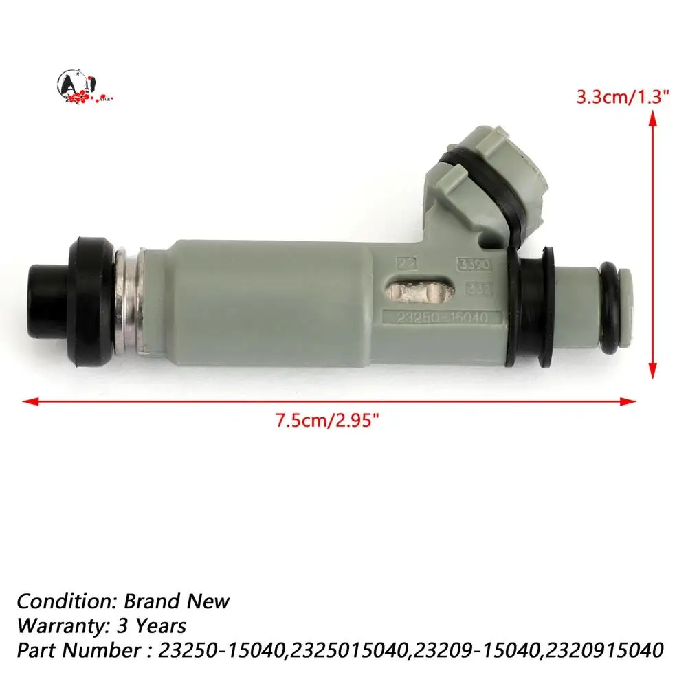 A10E-Fuel Injector Nozzle For Toyota Soluna Corolla AE11 Sprinter Trueno Spacio 1.5L 1.6L 23209-15040 23250-15040