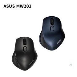 ASUS MW203 Multi-Device Wireless Silent Mouse 2.4GHz USB Bluetooth 5.0 2400 DPI Optical Tracking Compatible with PC Accessories