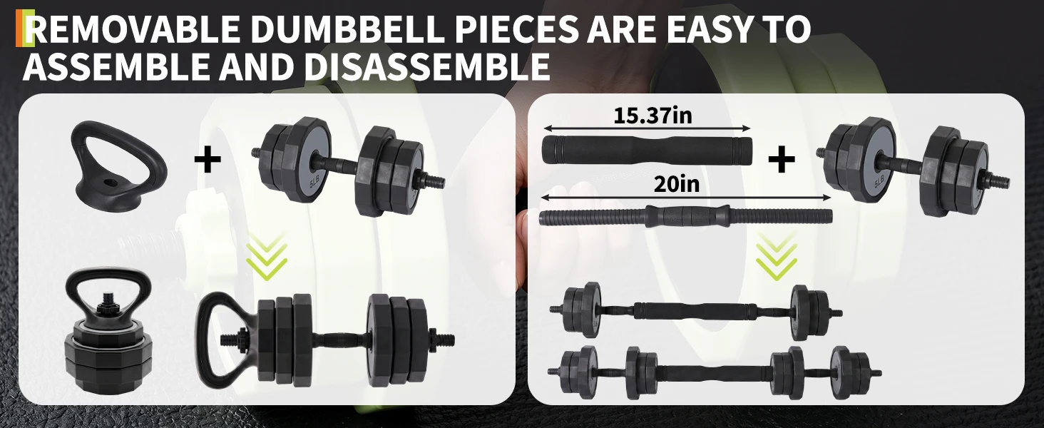 Adjustable Dumbbells Set