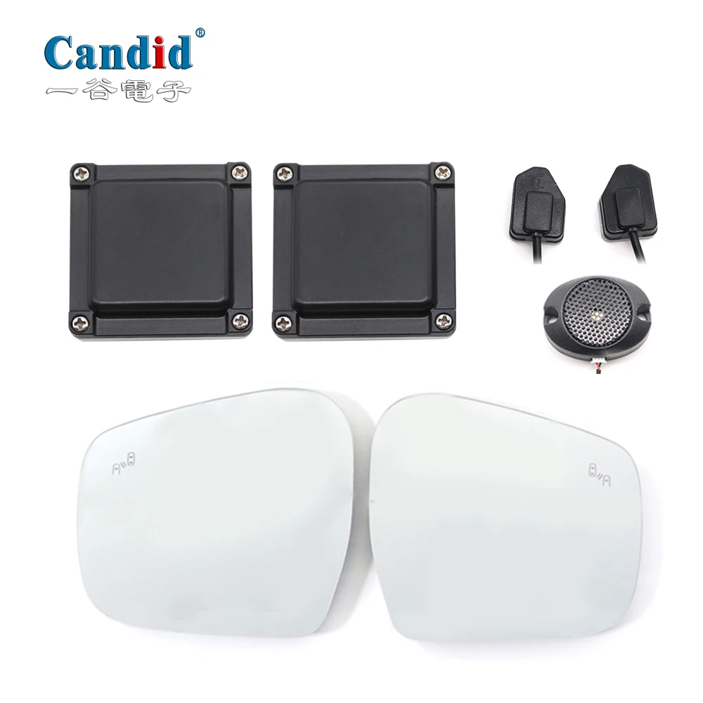 24GHZ BSD Camera System Radar Detector With Rear-view Mirror