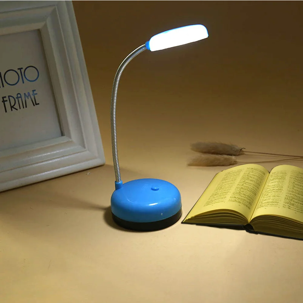 3*AAA Learning Eye Protection Small Desk Lamp Bedroom Mini Birthday Gift Children's Cute Lamp Battery Is Not In The Package