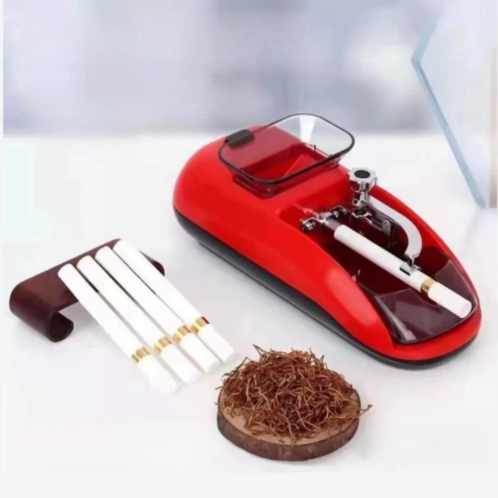 

Electric Cigarette Rolling Machine Automatic Cigar Tobacco Raw Grass Roller Injector Making Cigarette Accessories Smoking Tool