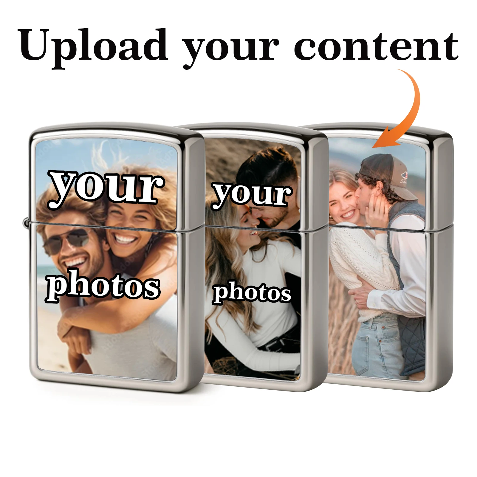 

Customizable image/logo stickers, perfect for decorating lighters, and a top choice for birthday gifts.（h512）