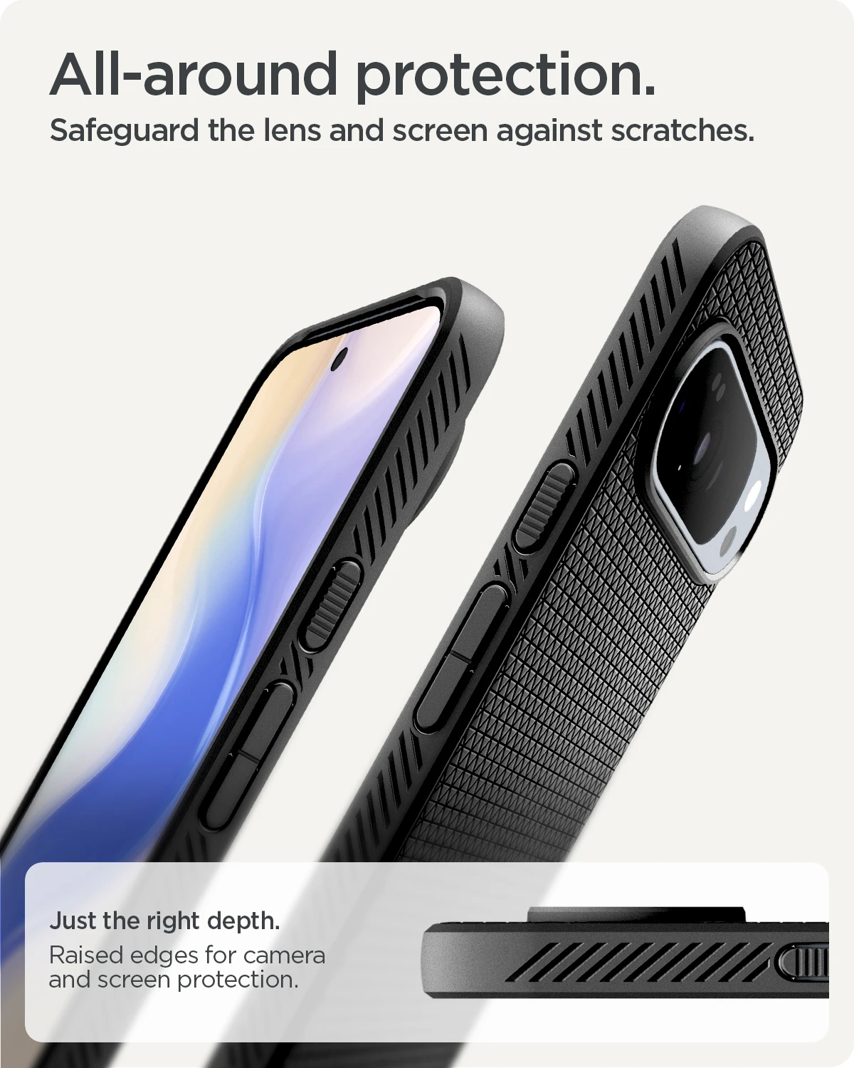 Etui Spigen Liquid Air do Google Pixel 10 Pro XL, Pixel 10 Pro / 10 (2025) - Cienkie i lekkie etui z miękkiego TPU — zdjęcie produktu 4