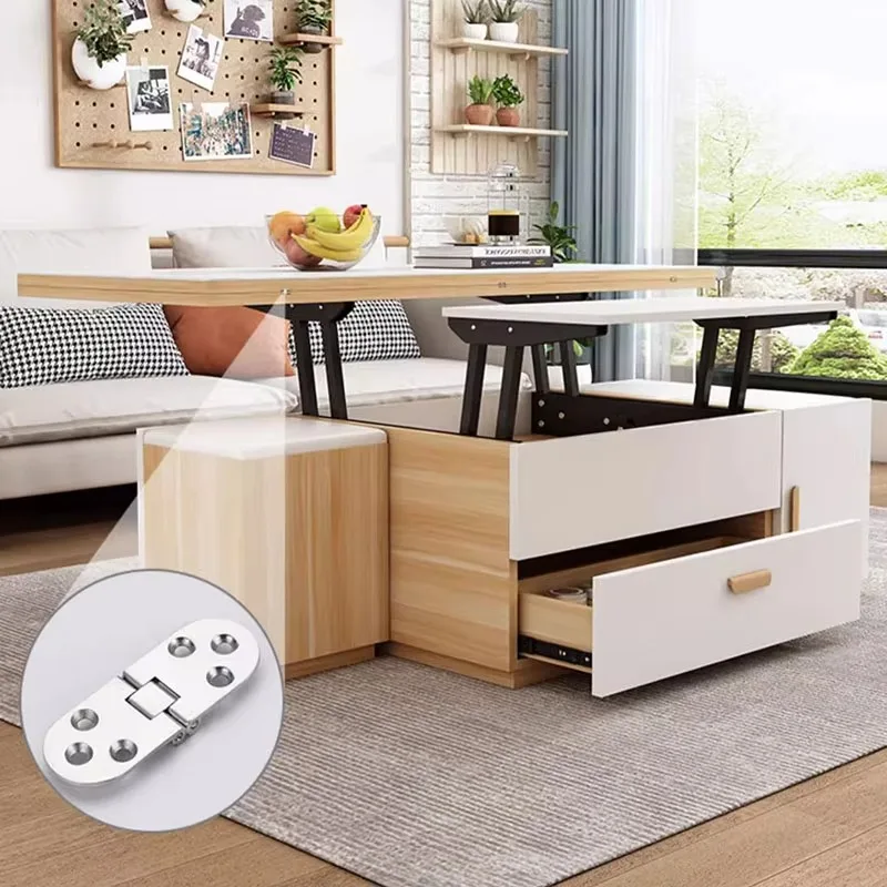 Luxury Modern Nordic Coffee Table Trau White High Mesa Lateral Mobile Coffee Table Apartamento Couchtisch Furniture For Home