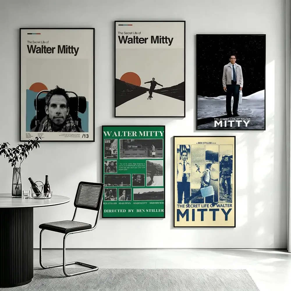 The Secret Life of Walter Mitty Poster Poster HD printing Sophisticated Style Wall Art Home Decor For Bedroom Living Room Gift