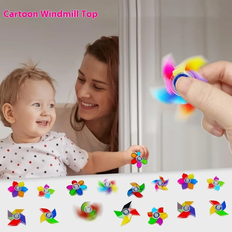 مضحك الإبداعية طاحونة تململ سبينر حفلة عيد ميلاد الأطفال استحمام الطفل الزفاف ضيف هدايا السنة الجديدة جوائز رياض الأطفال