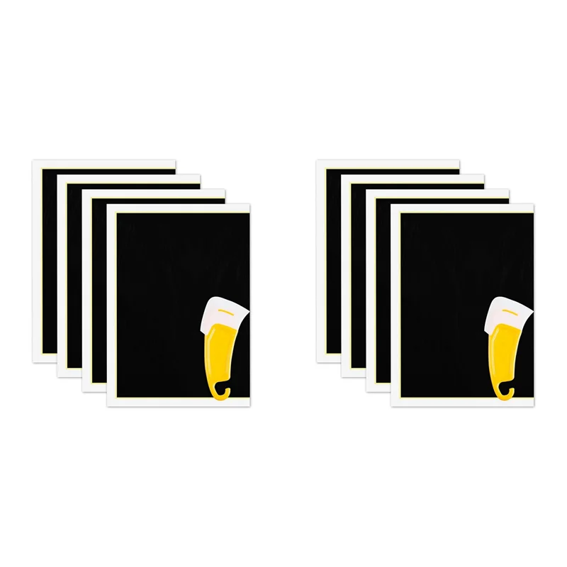 

A96I-черная маркировочная бумага для лазерной гравировки, 8 шт. цветная бумага для лазера со скребком, 39X27 см для волоконных лазеров, керамики