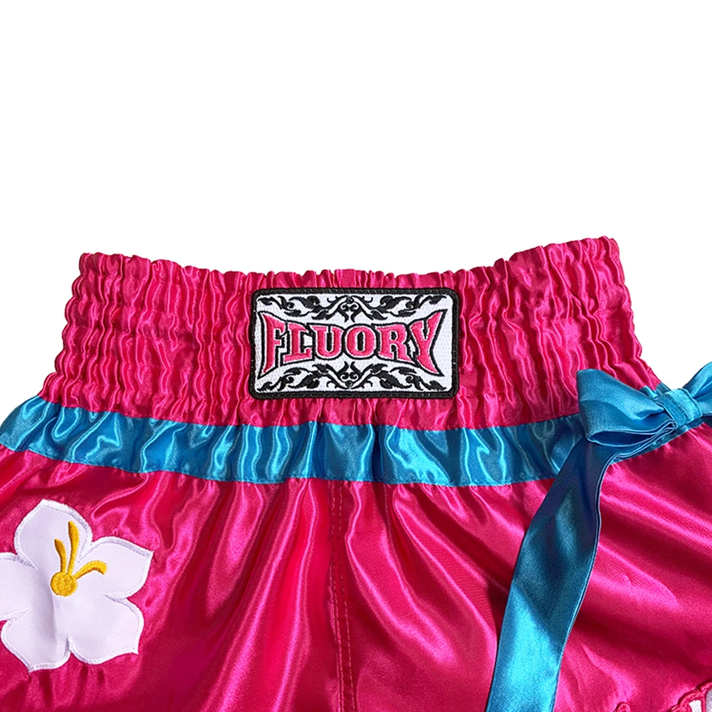 FLUORY MTSF95 MMA Fighting Muay Thai Shorts Boxeo Boxer Training Sports High Quality Kick Boxing Fitness Athletic  Pants For Kid