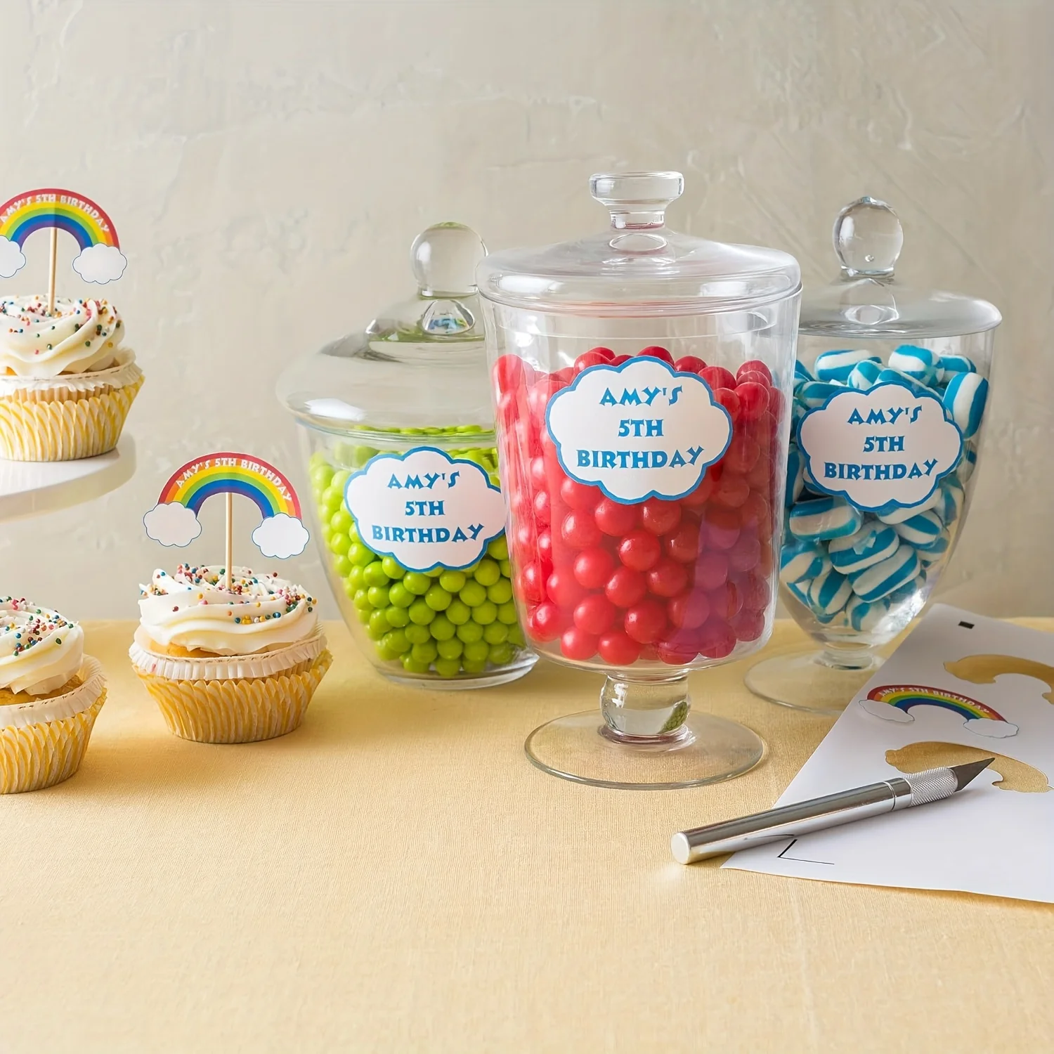 20 arkuszy matowego białego papieru winylowego do druku, format Letter, 8,5 x 11 cali, kompatybilny z drukarkami atramentowymi, samoprzylepny, wodoodporny