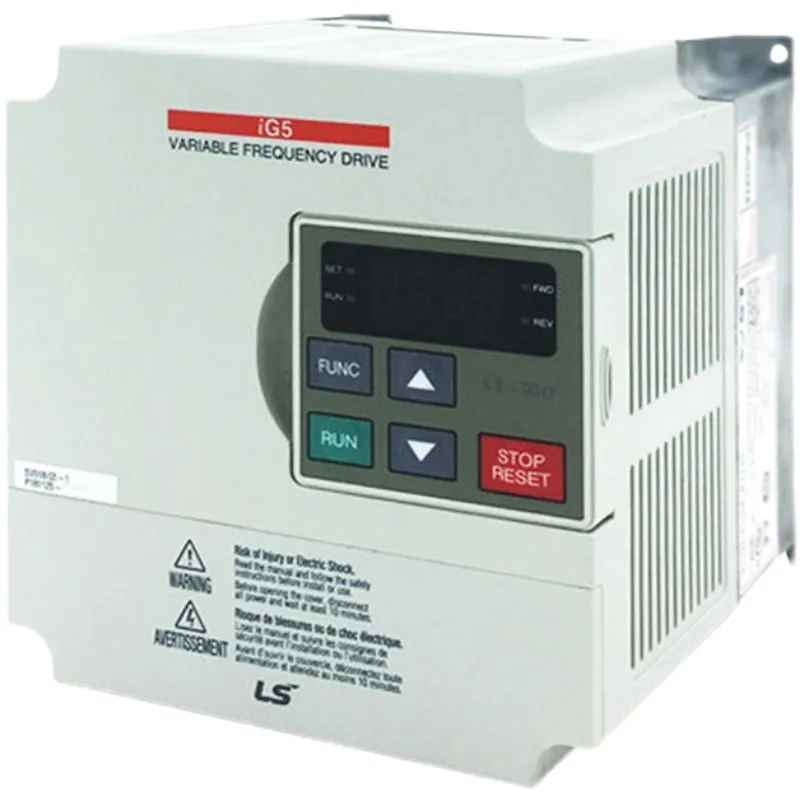 inverter IG5 single three-phase 220/380V0.37-0.75 - 1.5-2 2-3.7 - 4-5.5 KW Lexing LS view 2