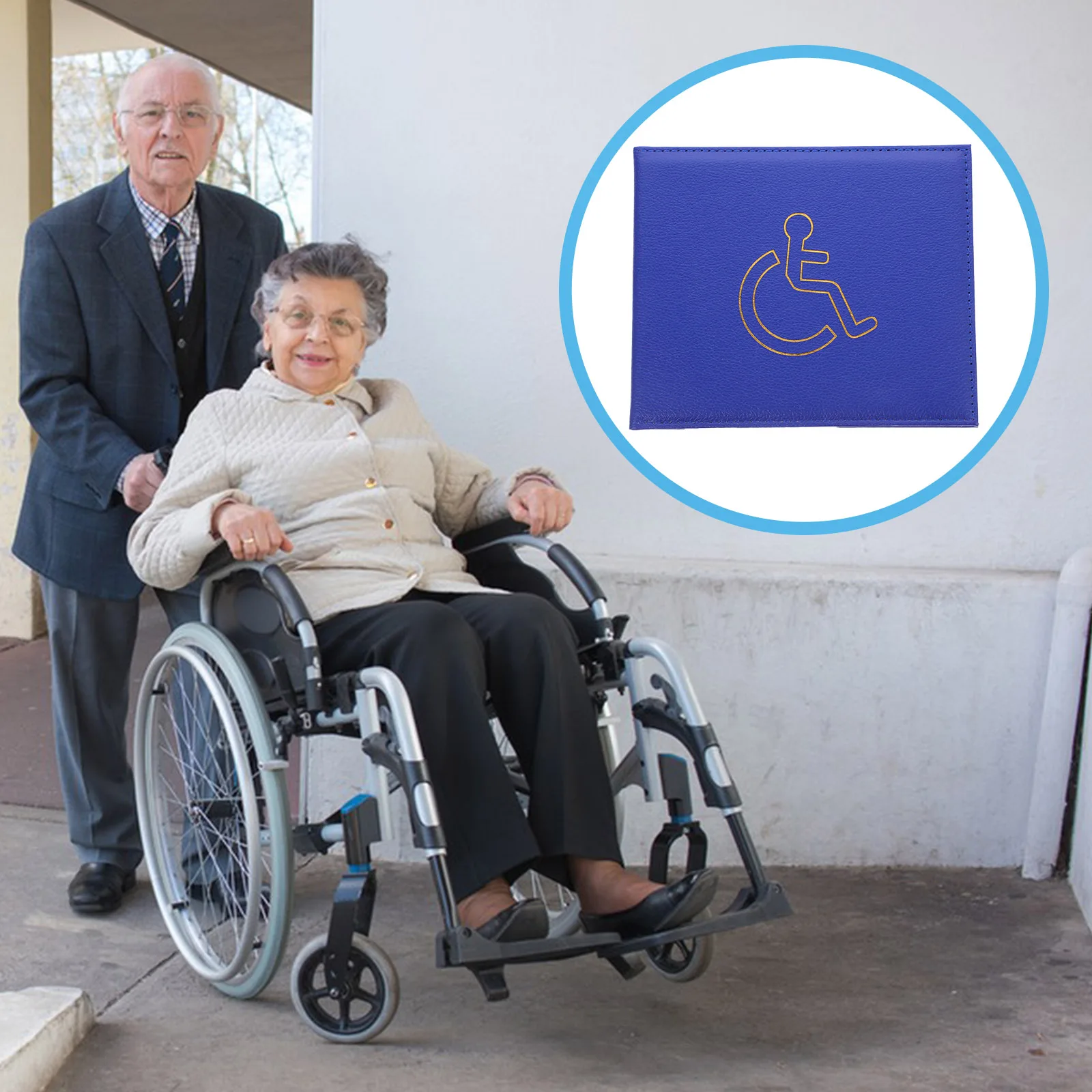 

Disability Protective Cover Black Lightweight Oil Proof Wear Resistant Scratch Proof Multiple Slots ID Badge Holder