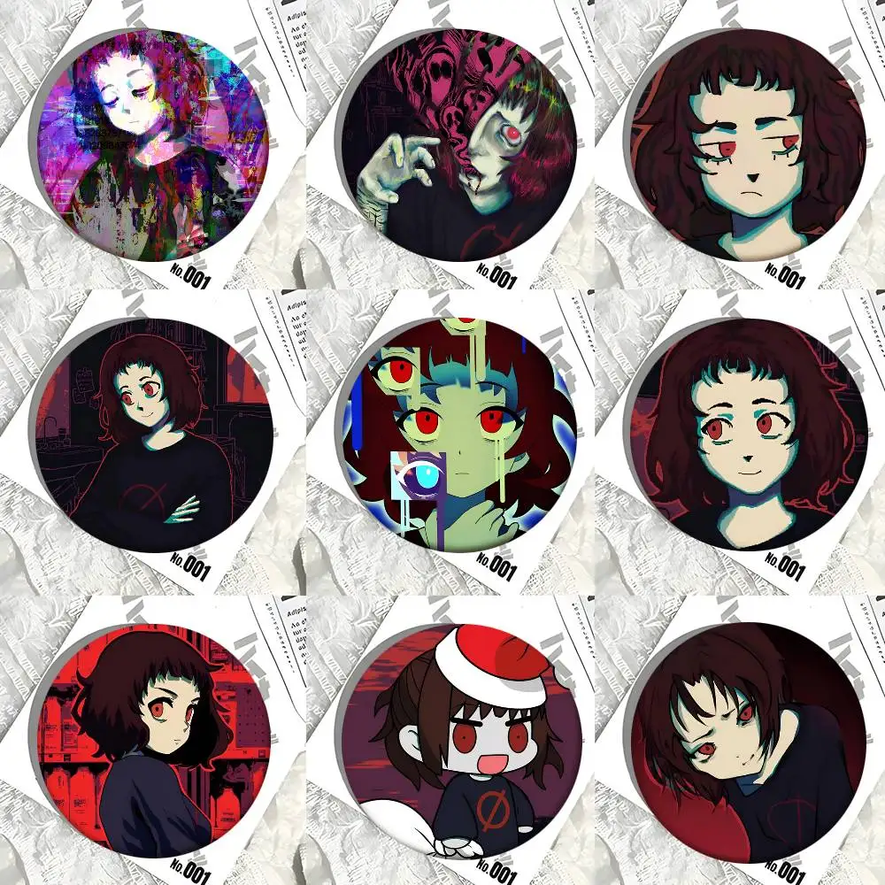 M-Milk Chan Anime Round Badges Can Be Used To Decorate Clothes And Backpack Pins