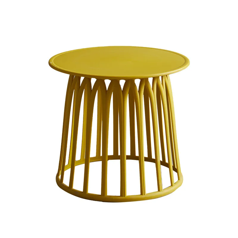 Plastic coffee table Balcony Stackable chairs Outdoor courtyard Small round table Bathroom Restaurant Low stool Modern home