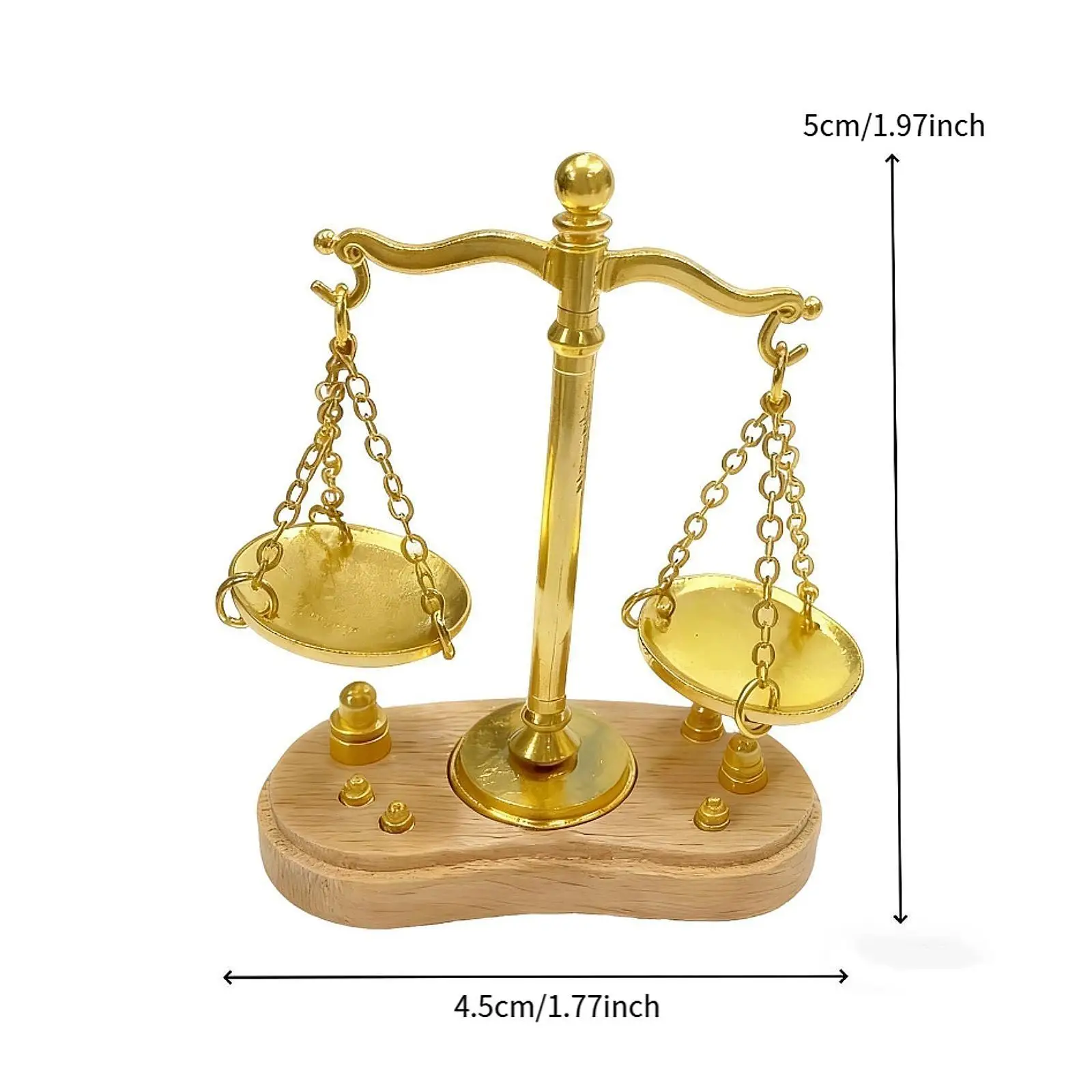 ميزان ميزان مصغر لبيت الدمى، نموذج مقياس وزن صغير، مشهد بيت الدمى ذو المناظر الطبيعية الصغيرة، ديكور غرفة النوم، المشهد الصغير #6