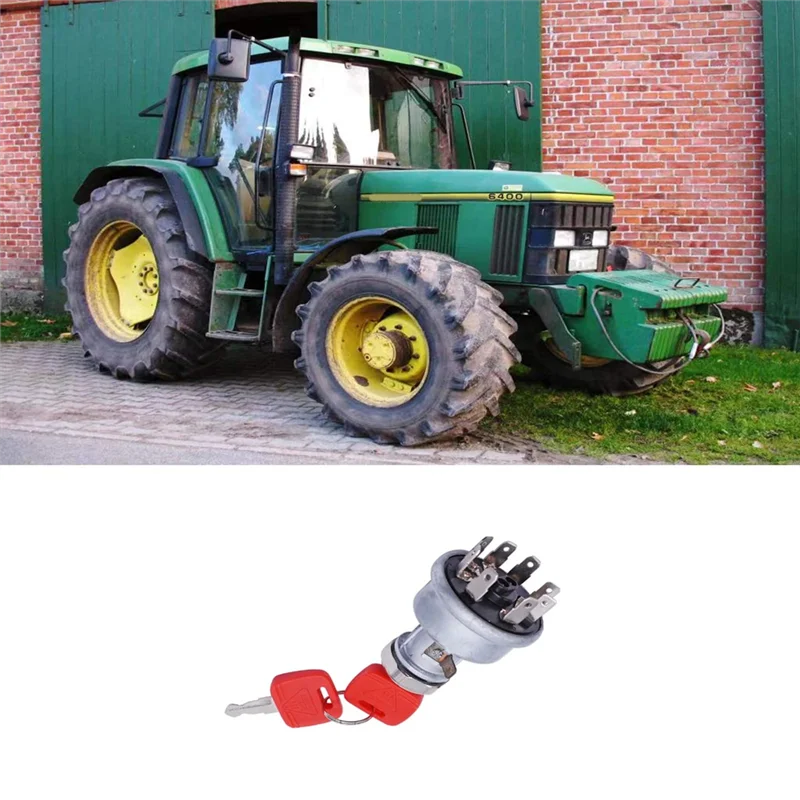Ignition Switch Starter Electric Door Lock Key For John Deere 6400 6506 9300T 9320 S550 S650 S660 S670 RE61717