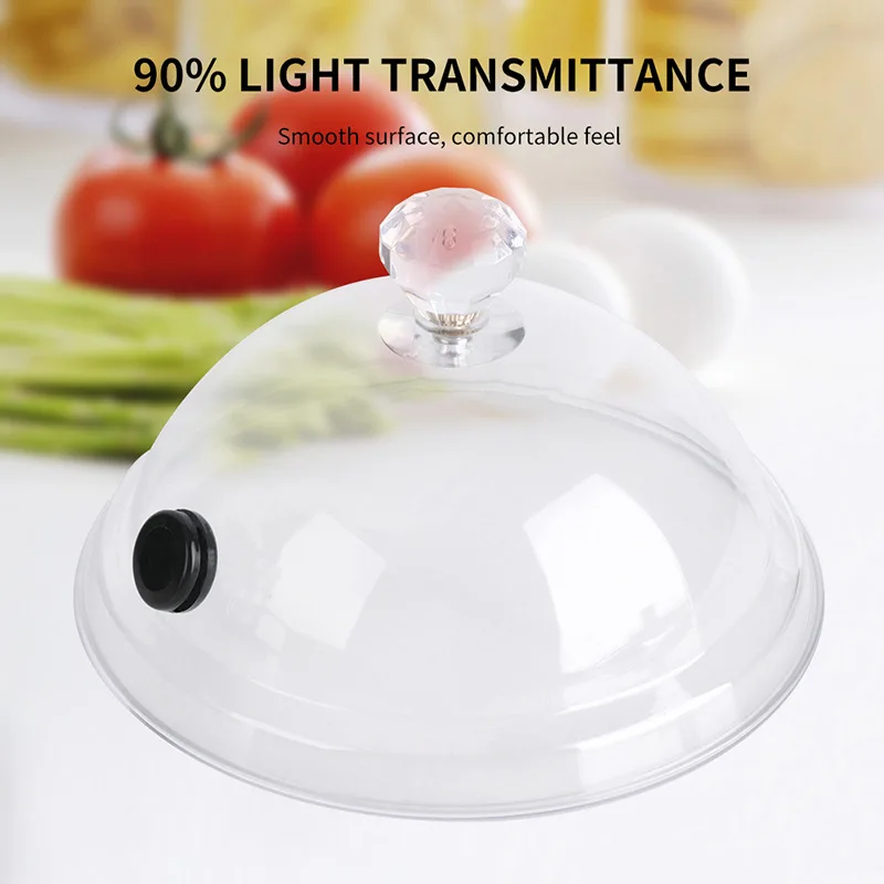 Fresh-keeping Lids Molecular Cuisine Smoke Hood Gun Accessories Creative Cold Dish Coverbar Mixology Smoke Lids