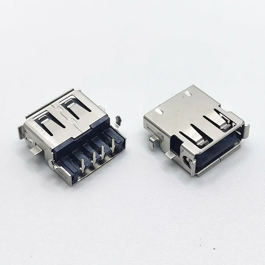 1PCS USB 2.0 90-degree 4 Feet Female Jack Notebook Connector for Laptop for ASUS for Lenovo for Samsung etc