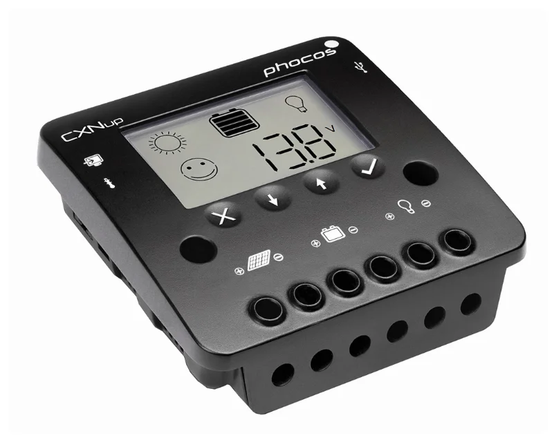 

Phocos Germany Solar Charging Controller CXNup with Communication And USB Monitoring Dedicated