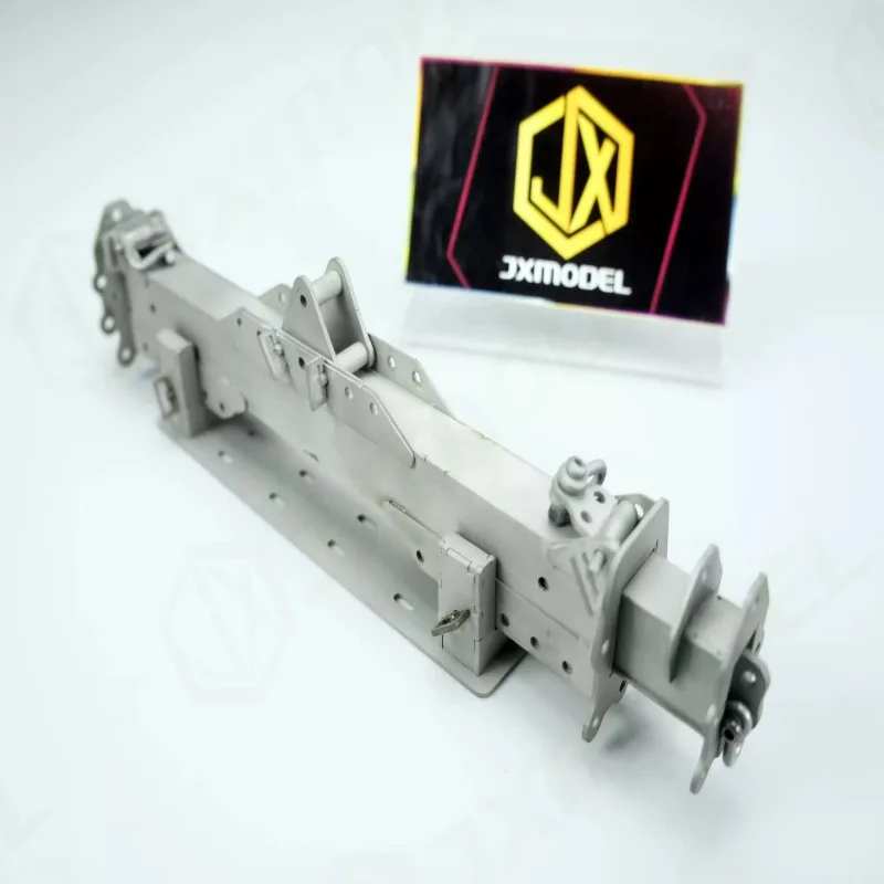 1/14th Scale Multifunctional Telescopic Hanger F1650 Crane Spreader 1/14 For Tamiya Rc Truck Trailer Tipper 770s Man F2000 Parts