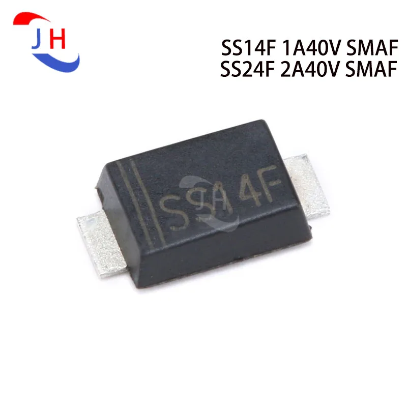 20PCS New Ultra-thin SMD Schottky Diode SS14F SS24F SS34F SS54F 1A40V 2A40V 3A40V 5A40V SMAF Diode