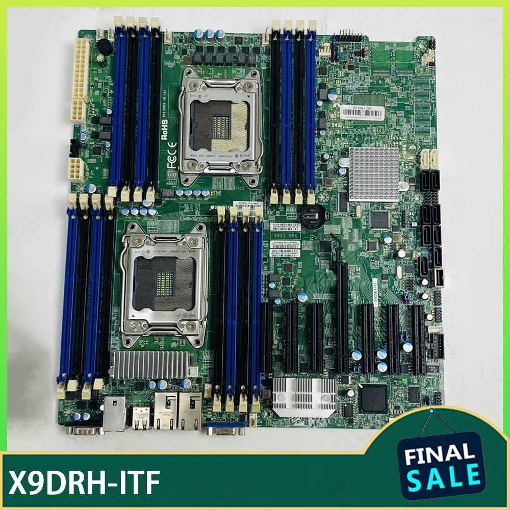 Dual-channel X79 server motherboard DDR3 LGA2011 X9DRH-ITF